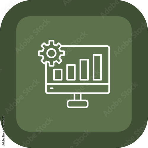 Growth Vector Icon Design