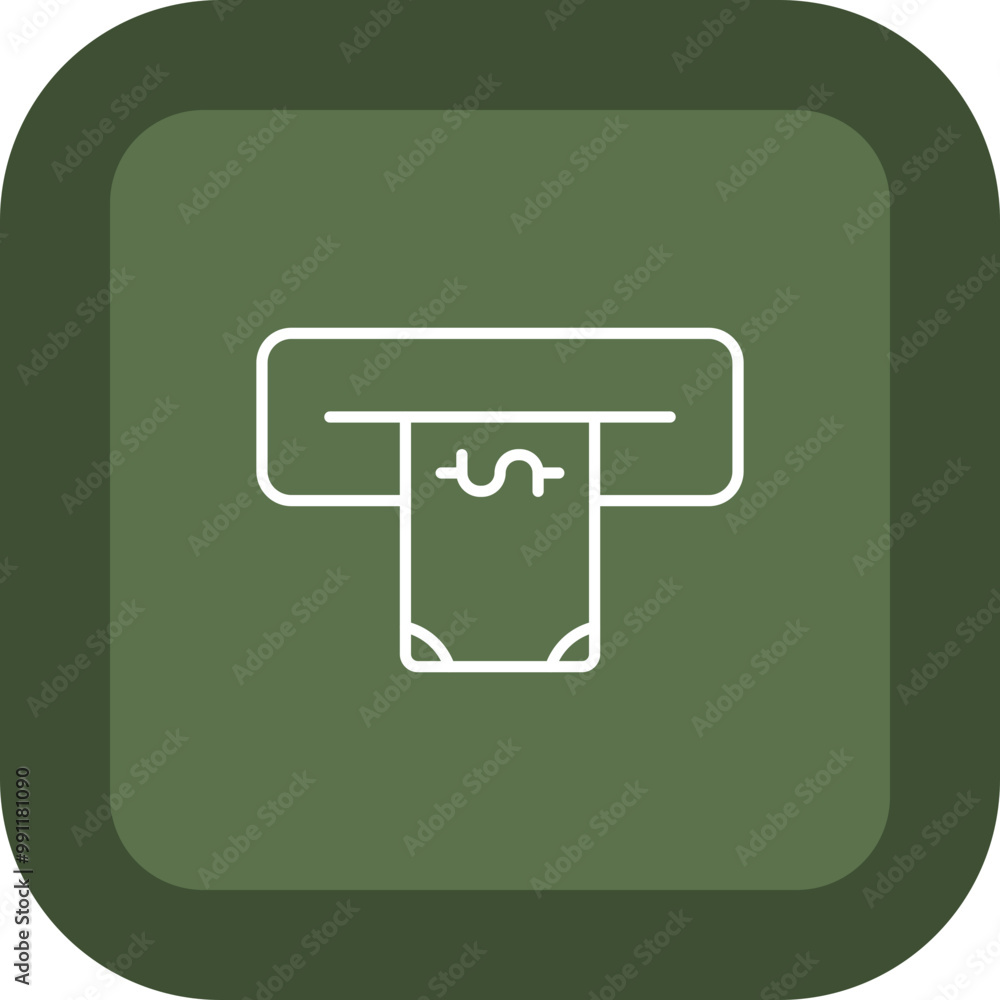 Cash Withdrawal Vector Icon Design Cash Withdrawal Vector Icon Design
