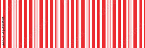 Seamless Christmas candy red stripes pattern. Striped candy cane background. Christmas gift pattern. Winter holiday stripes background. Christmas gift wrap print.
