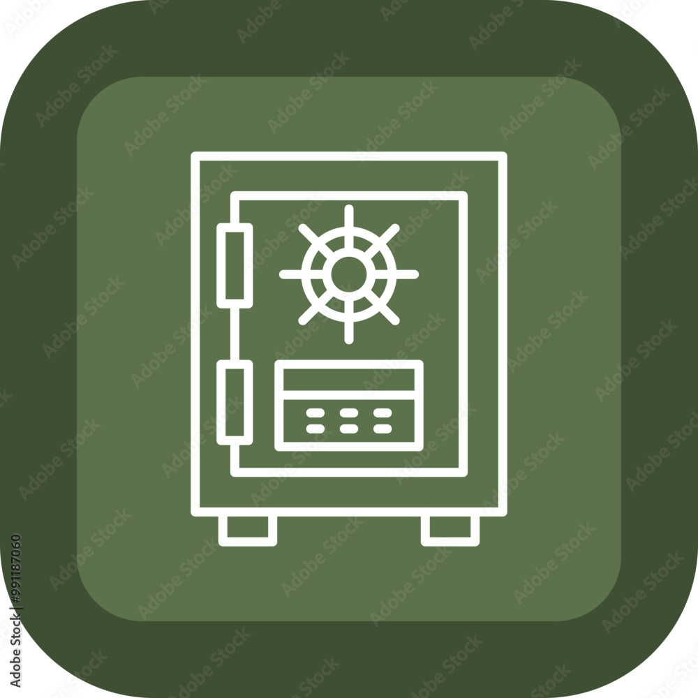 Safe Box Icon Design Safe Box Icon Design