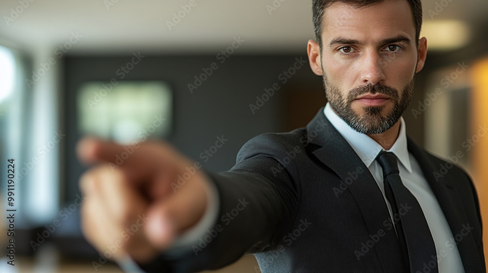 businessman in suit points at the board during a corporate meeting, discussing business strategy, teamwork, and decision-making, emphasizing leadership and direction in the office businessman in suit points at the board during a corporate meeting, discussing business strategy, teamwork, and decision-making, emphasizing leadership and direction in the office