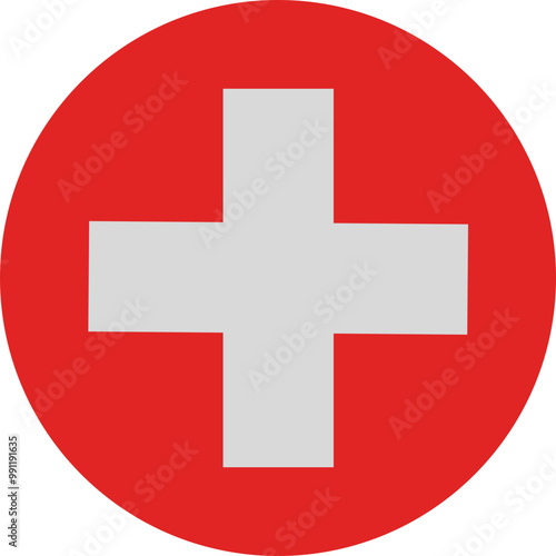 medical cross sign vector icon illustration logo