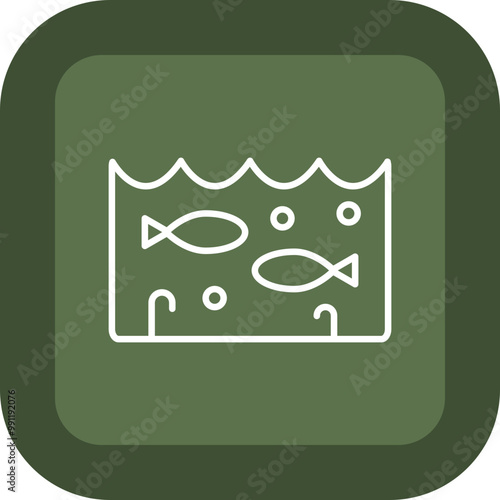 Underwater Vector Icon Design