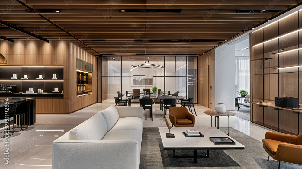A cutting-edge luxury brand office where teams use virtual reality to design products, AI to manage customer data, and smart tools for seamless operations. A cutting-edge luxury brand office where teams use virtual reality to design products, AI to manage customer data, and smart tools for seamless operations.