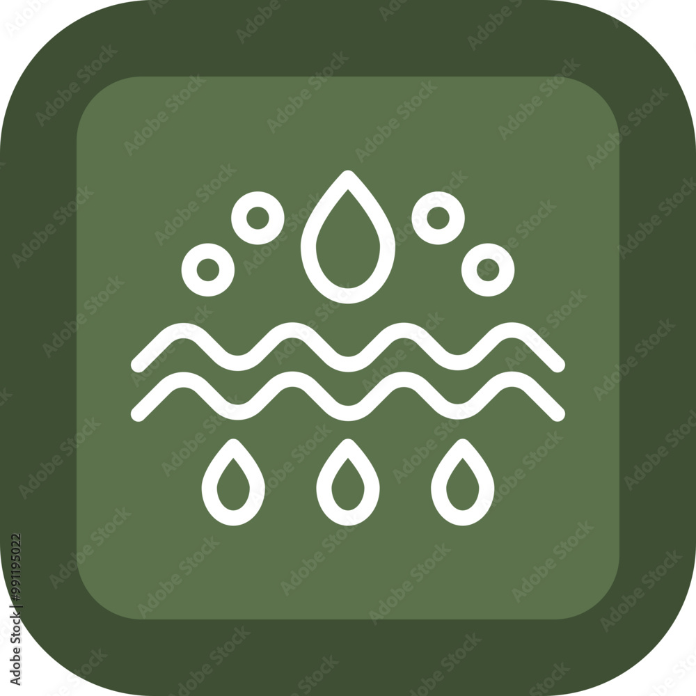 Obraz premium Moisturizing Vector Icon Design