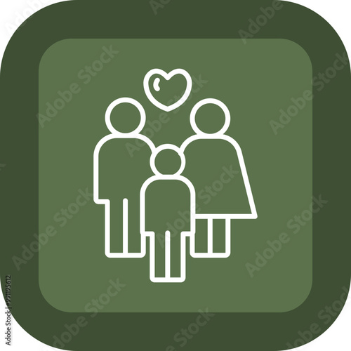 Family Vector Icon Design