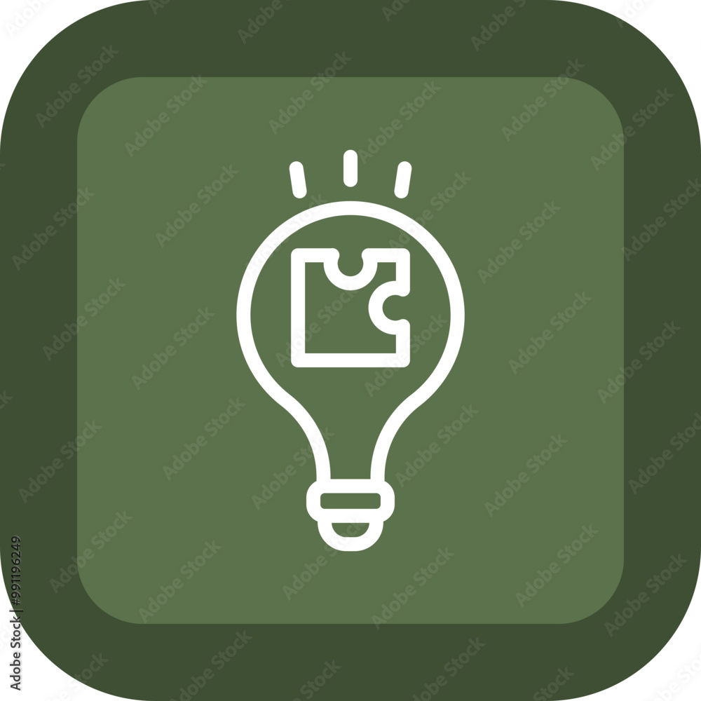Problem solving Vector Icon Design Problem solving Vector Icon Design