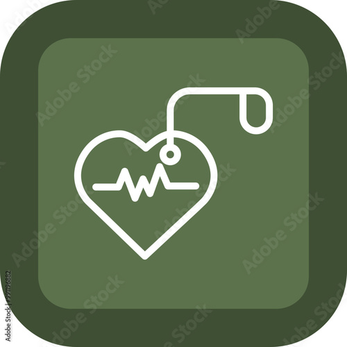 Pacemaker Vector Icon Design