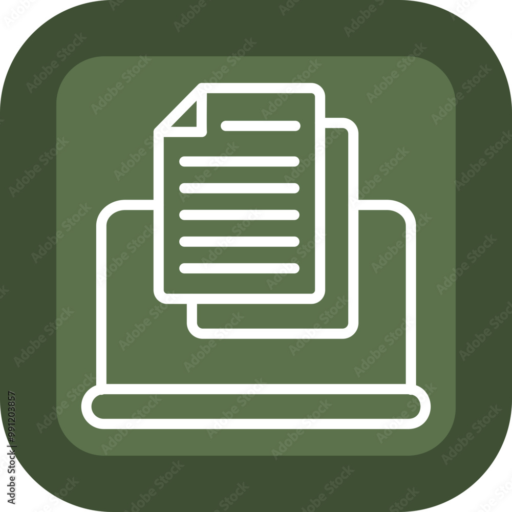 Online Contract Icon Design Online Contract Icon Design