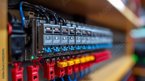 Overcurrent Relays: Monitor the current flow and disconnect the circuit when it exceeds a predetermined level, protecting against overheating and damage.  photo