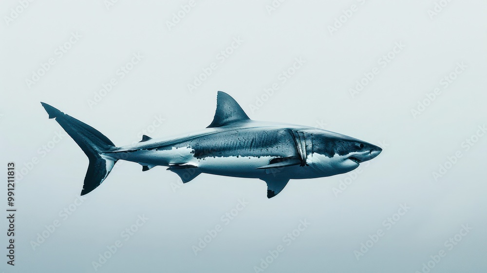 Great White Shark Underwater Great White Shark Underwater