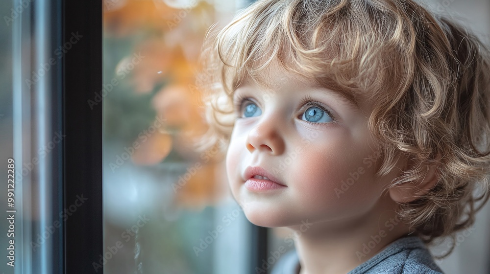 captivating image of a little boy gazing out of a window embodying the spirit of childhood exploration and playfulness while enjoying the comforting atmosphere of home and the beauty of nature captivating image of a little boy gazing out of a window embodying the spirit of childhood exploration and playfulness while enjoying the comforting atmosphere of home and the beauty of nature