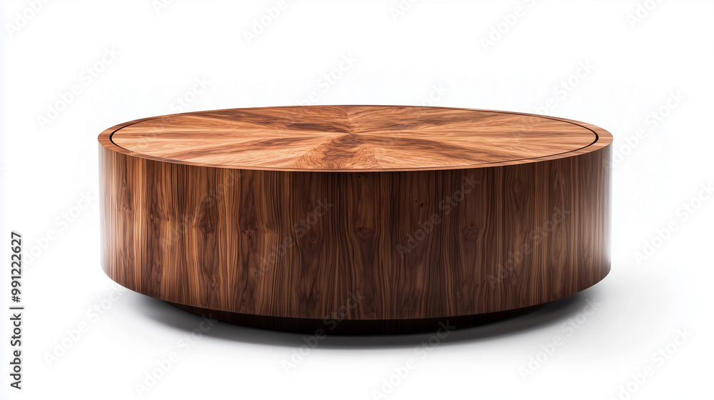 wooden box on a white background wooden box on a white background