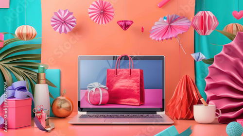 A DTC e-commerce store offering exclusive products directly to customers, bypassing traditional retail channels and enhancing the customer experience. photo