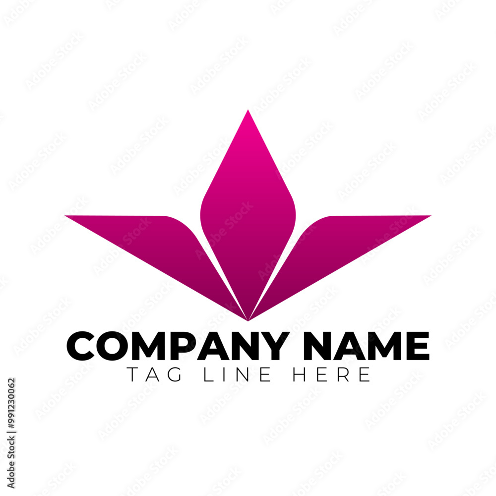 Obraz premium Minimalist abstract special logo design 