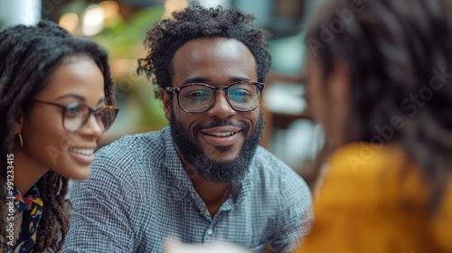 couple receiving financial advice from a professional advisor during a session focused on strategic planning for future success with wealth management budgeting and long term financial stability