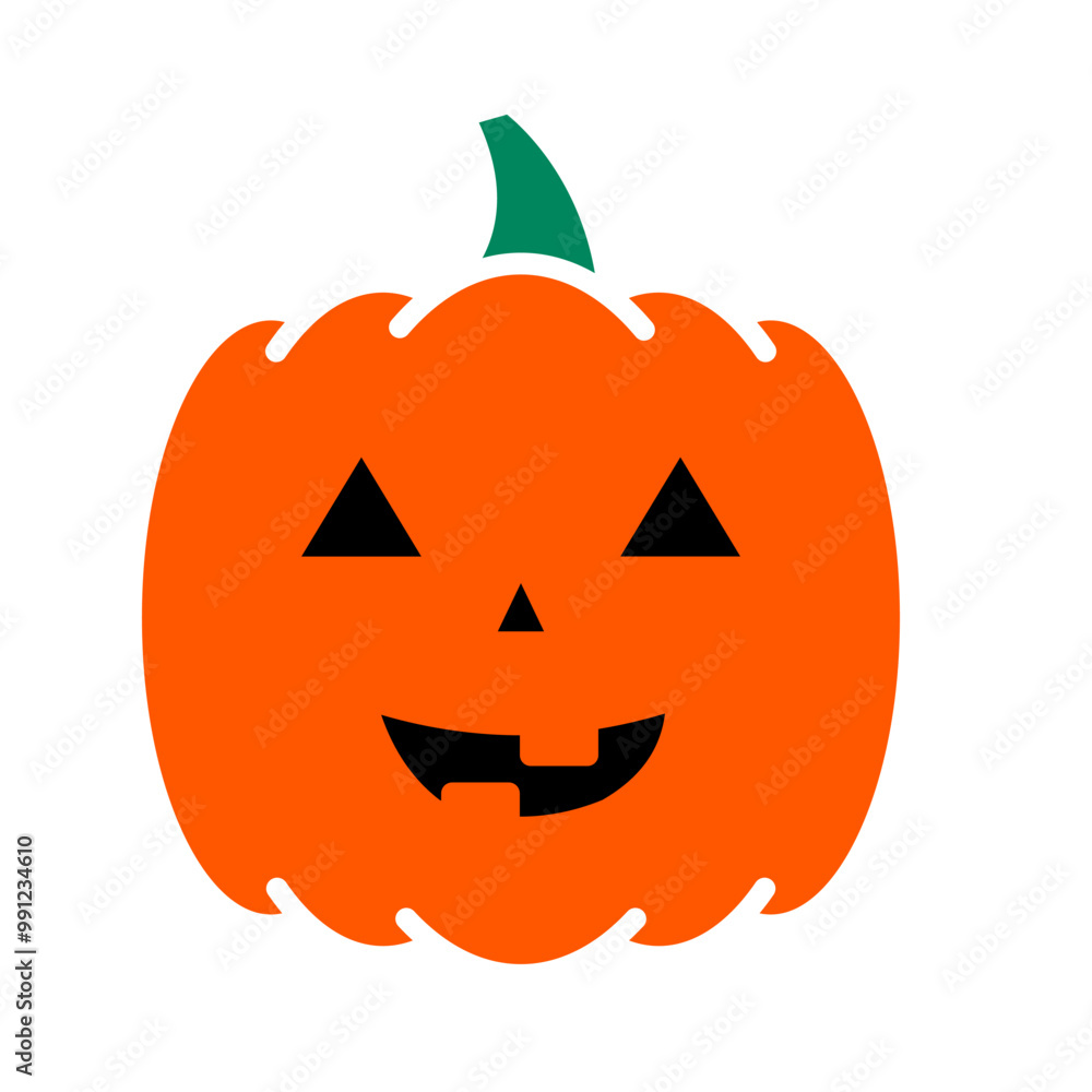 Fototapeta premium Halloween Pumpkin Icon, Creepy, Thanksgiving