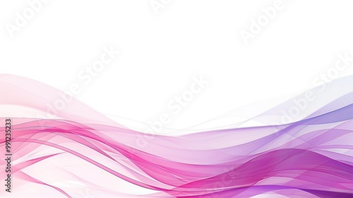 Abstract Pink and Purple Waves