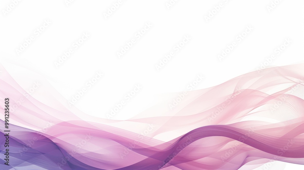 Abstract Pink and Purple Waves Abstract Pink and Purple Waves