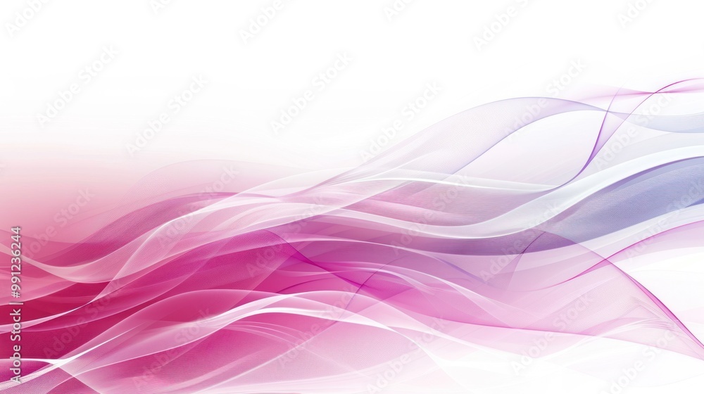 Abstract Pink and Purple Swirling Waves Background Abstract Pink and Purple Swirling Waves Background
