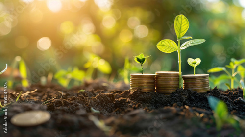 Wallpaper Mural A financial advisor discussing wealth-building strategies for rural areas, focusing on small business investments, infrastructure, and green energy. Torontodigital.ca