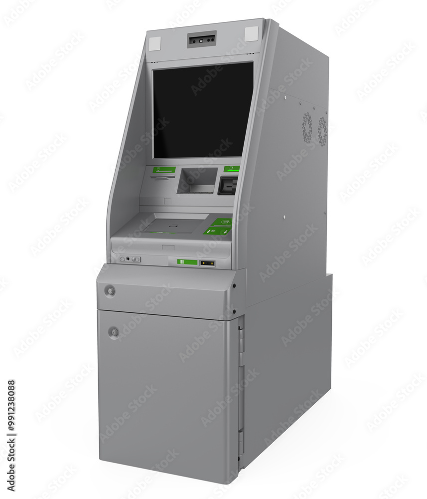 Automated Teller Machine Isolated Automated Teller Machine Isolated