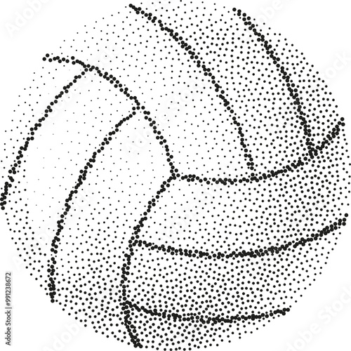 volleyball grainy ball