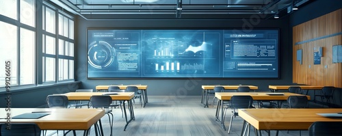 Modern AI Powered Classroom...