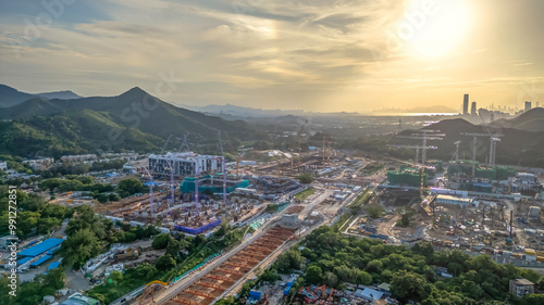 A proposed station under the Hong Kong s Northern Metropolis plan,