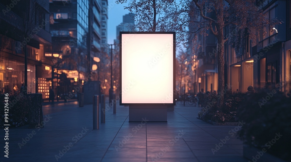 digital advertising mockup featuring a blank screen in a public area ready for signage or marketing content in a commercial setting or city billboard display digital advertising mockup featuring a blank screen in a public area ready for signage or marketing content in a commercial setting or city billboard display
