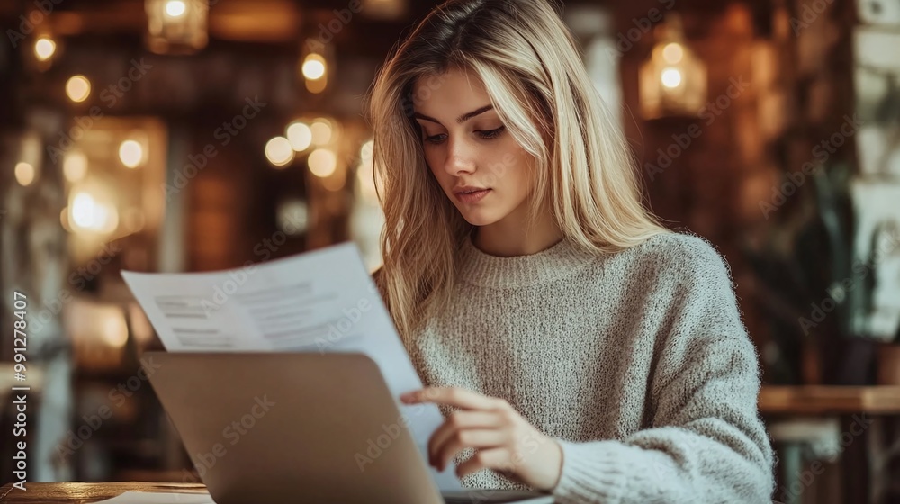 businesswoman sitting at her desk writing on a piece of paper and concentrating on her work tasks while focusing on productivity and planning in a professional office setting businesswoman sitting at her desk writing on a piece of paper and concentrating on her work tasks while focusing on productivity and planning in a professional office setting