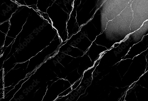 Marble texture pattern background, black wall grunge texture