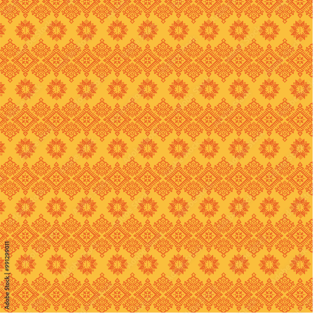 Background Vector Songket Traditional Background Vector Songket Traditional