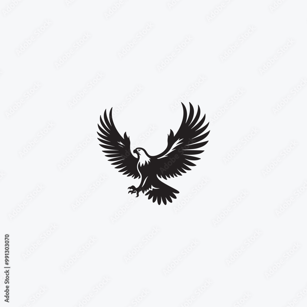 Flying Eagle vector image Flying Eagle vector image