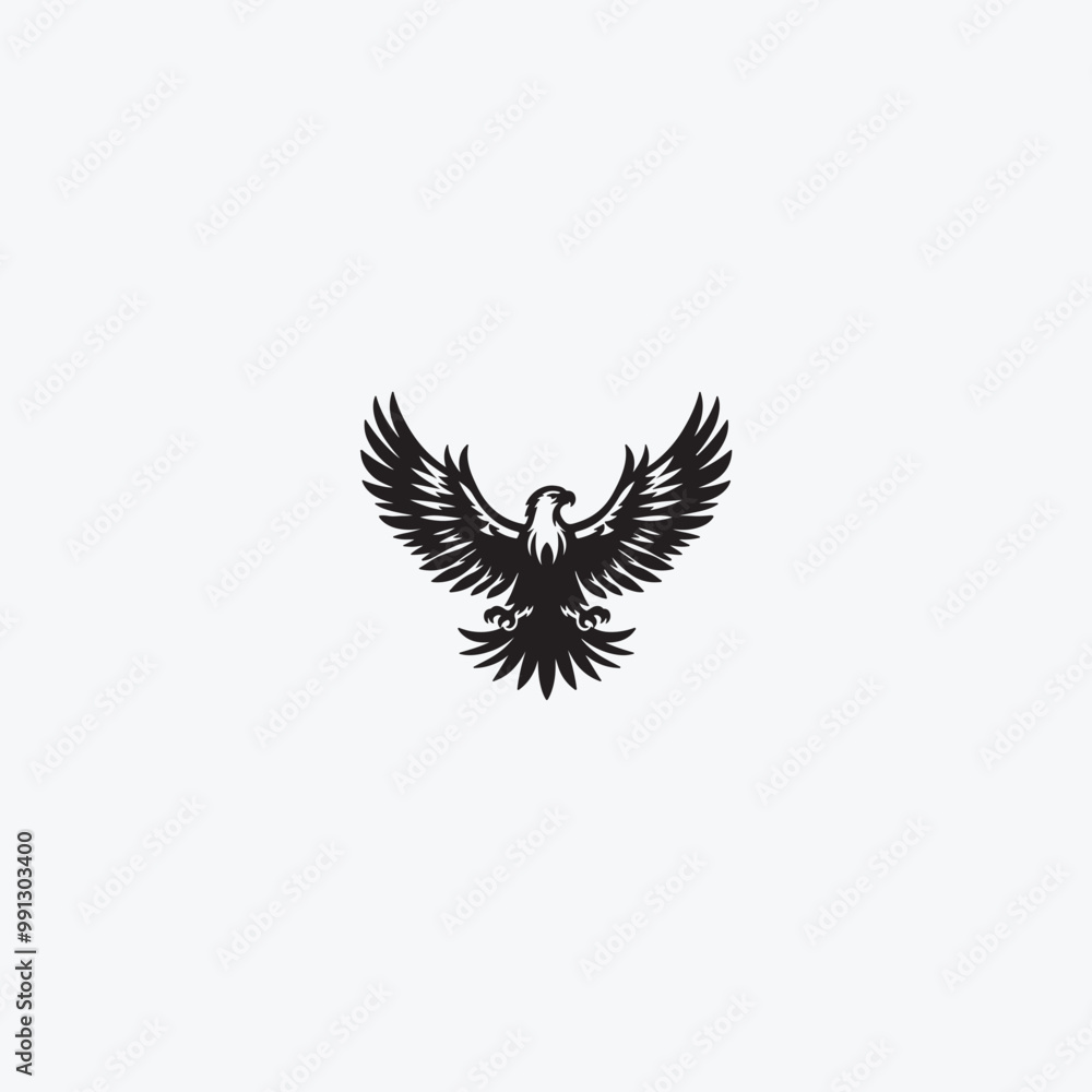 Fototapeta premium Flying Eagle vector image