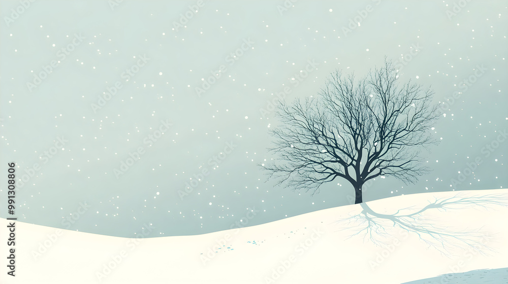 A background that gives the impression of the coming winter. A background that gives the impression of the coming winter.