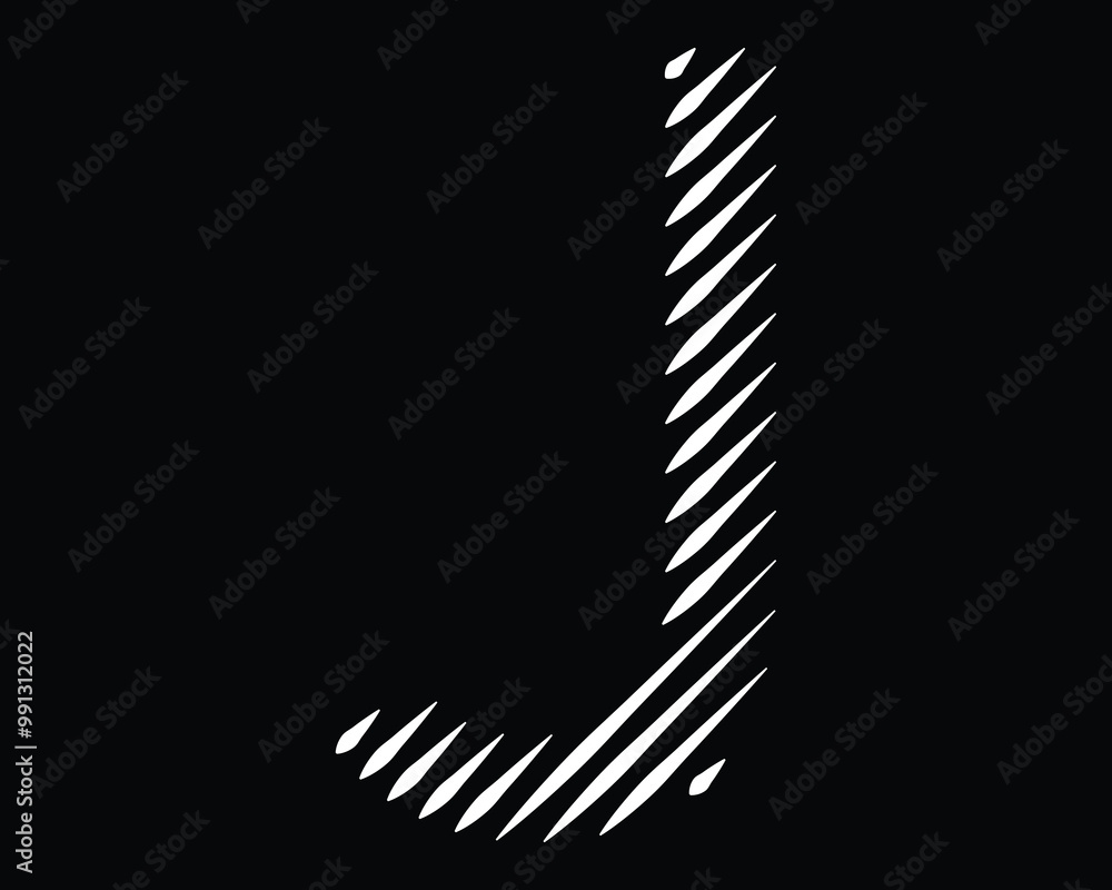 Word with J art & illustration icon Word with J art & illustration icon