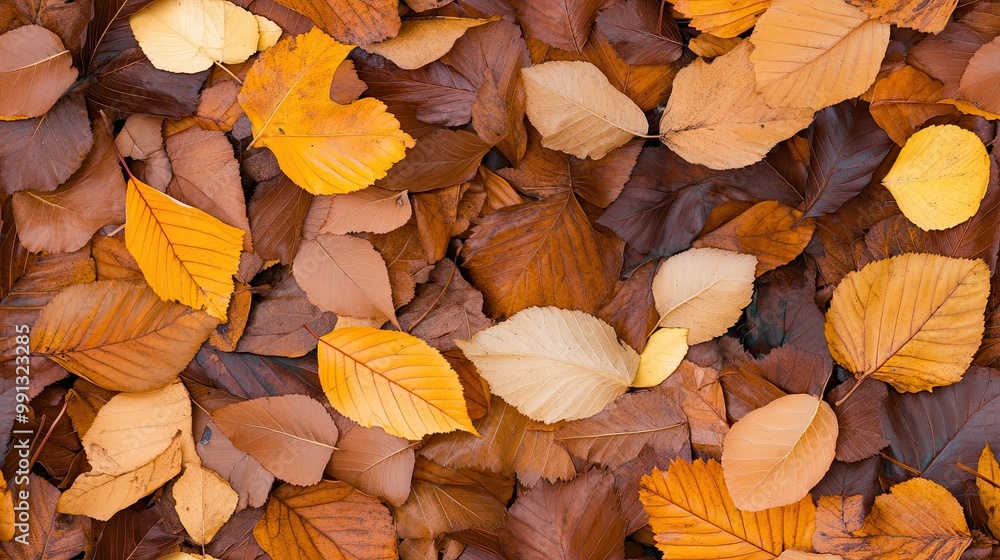 Fallen leaves in various warm shades of brown and orange create a textured backdrop, perfect for capturing the essence of autumn on your phone screen SEAMLESS PATTERN Fallen leaves in various warm shades of brown and orange create a textured backdrop, perfect for capturing the essence of autumn on your phone screen SEAMLESS PATTERN