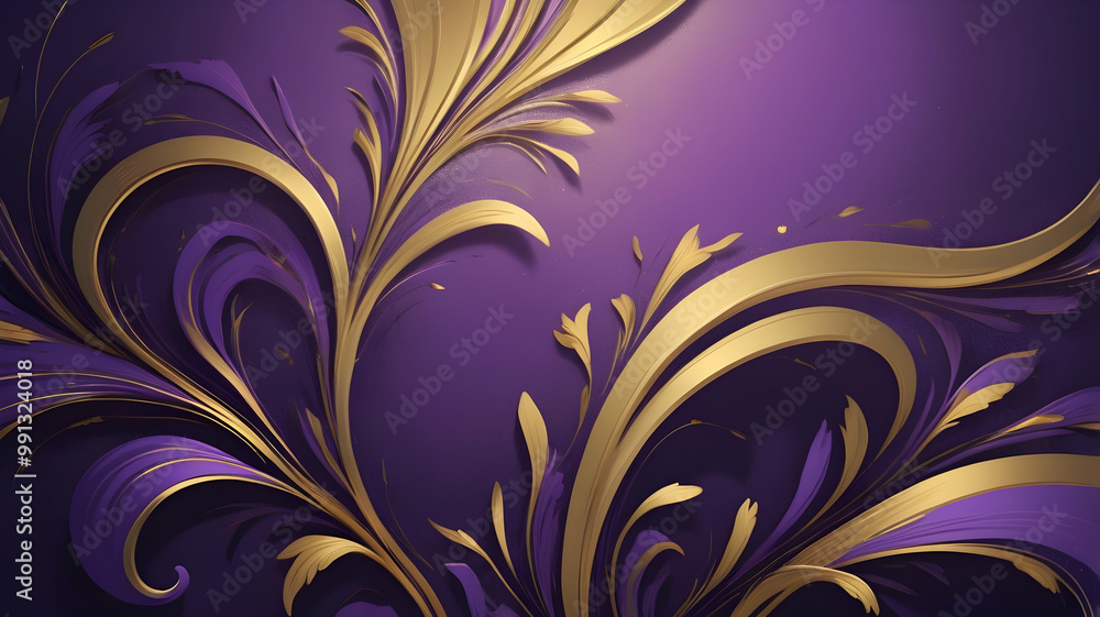 Gradient transition from deep neon purple to gold, accented by a glow of light and a rough, grainy texture Gradient transition from deep neon purple to gold, accented by a glow of light and a rough, grainy texture
