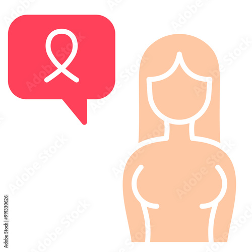 Breast Cancer Icon, medical, Healthcare