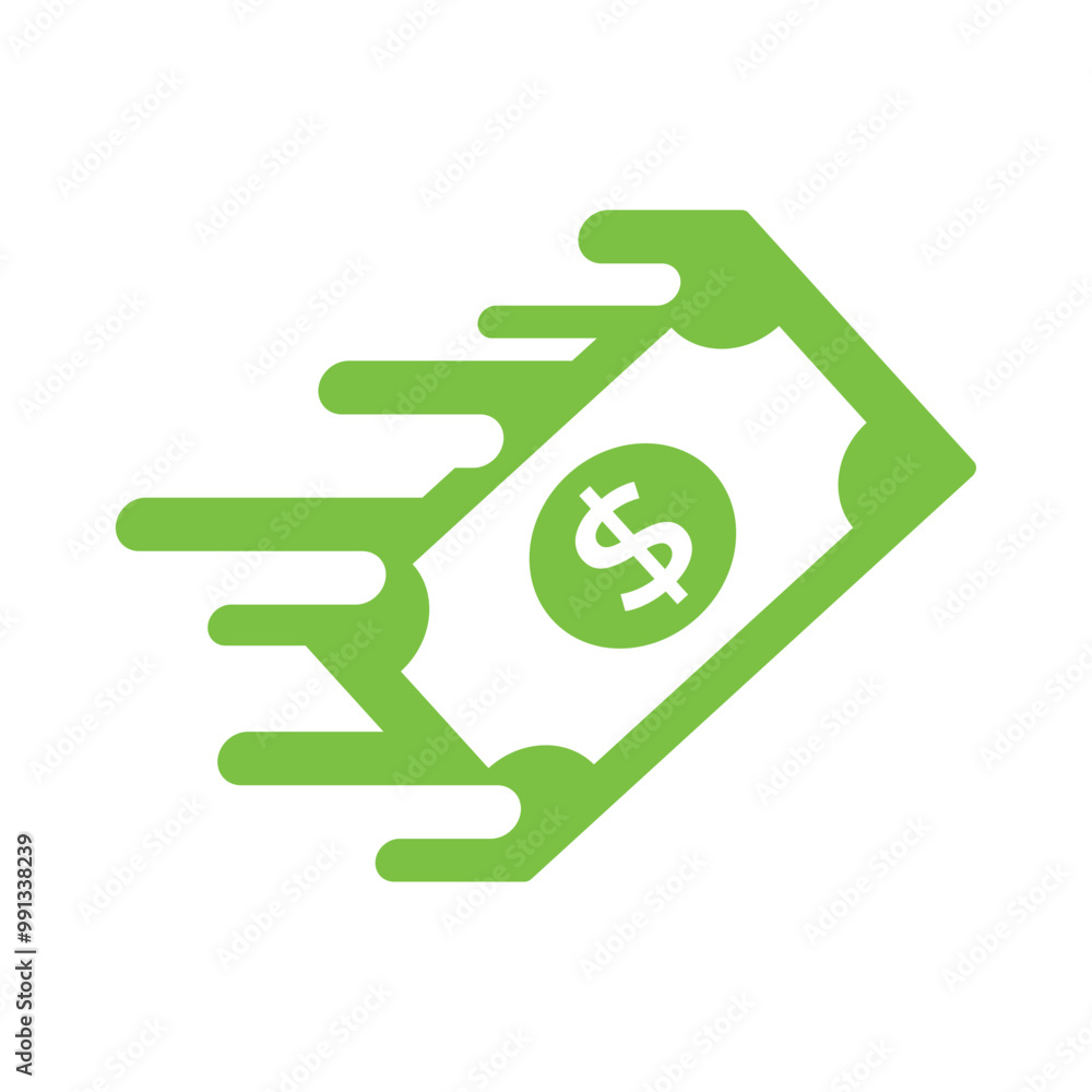 Fast cash money for finance professional business logo design Fast cash money for finance professional business logo design