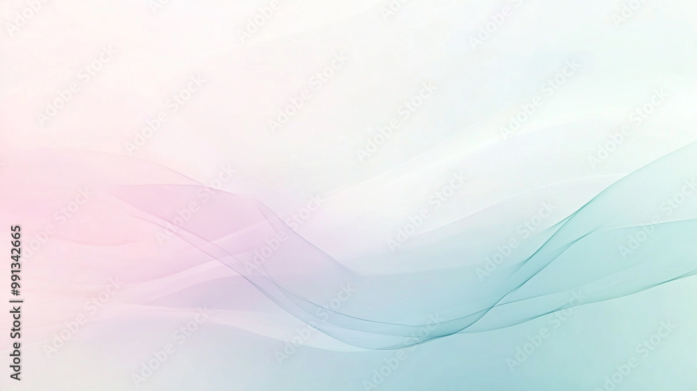 Naklejka premium Minimalist Abstract Background with Soft Pastel Colors