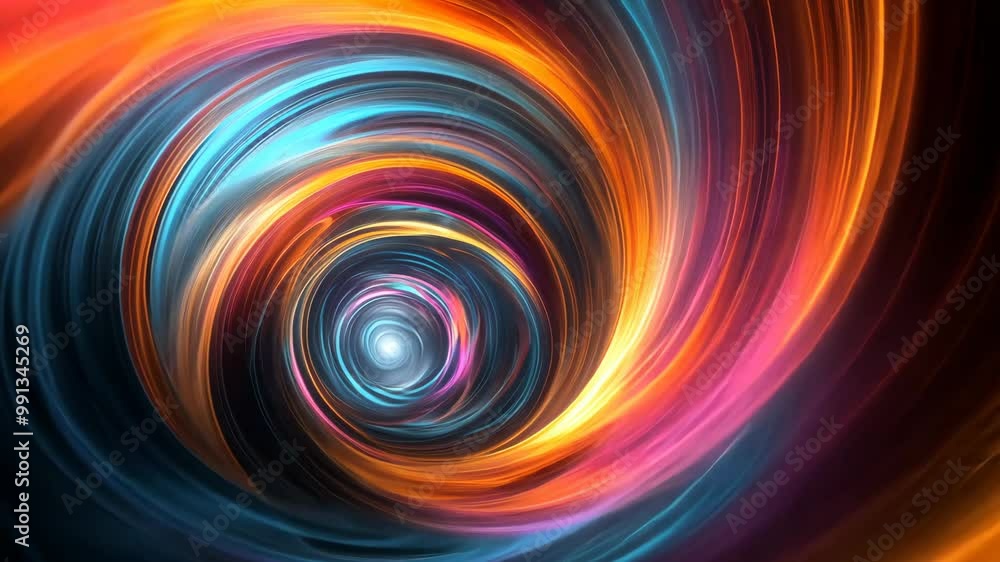 Abstract Swirling Colors Abstract Swirling Colors