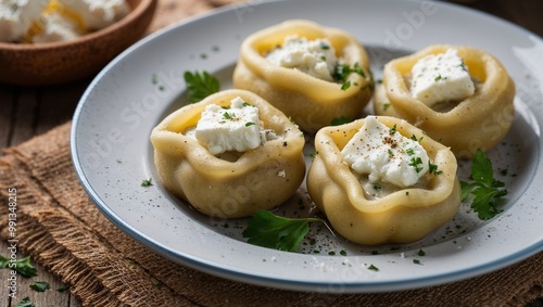 ovak haluky potato dumplings with sheep cheese