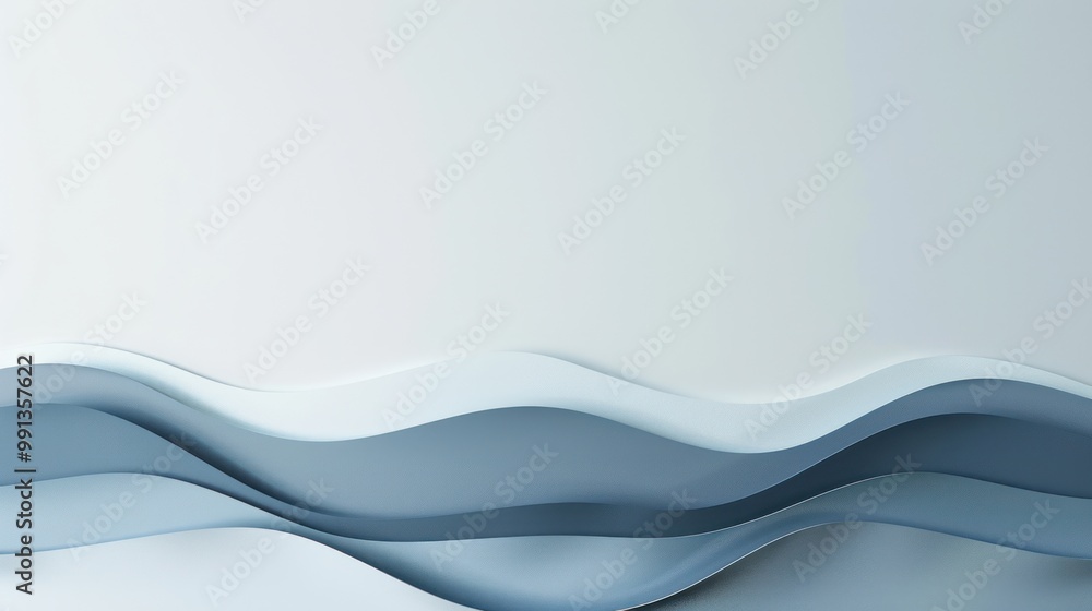 Abstract Blue Waves Pattern Abstract Blue Waves Pattern