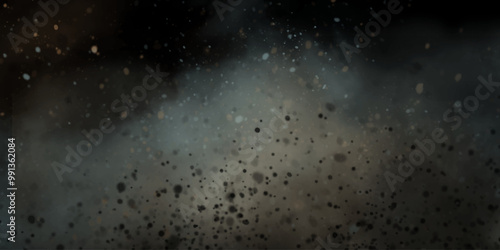 Modern geometric abstract illustration with stars. The Far Galaxy deep space. Stars and galaxy outer space sky night universe background. Blue space nebula Bright space objects. Vector illustration 