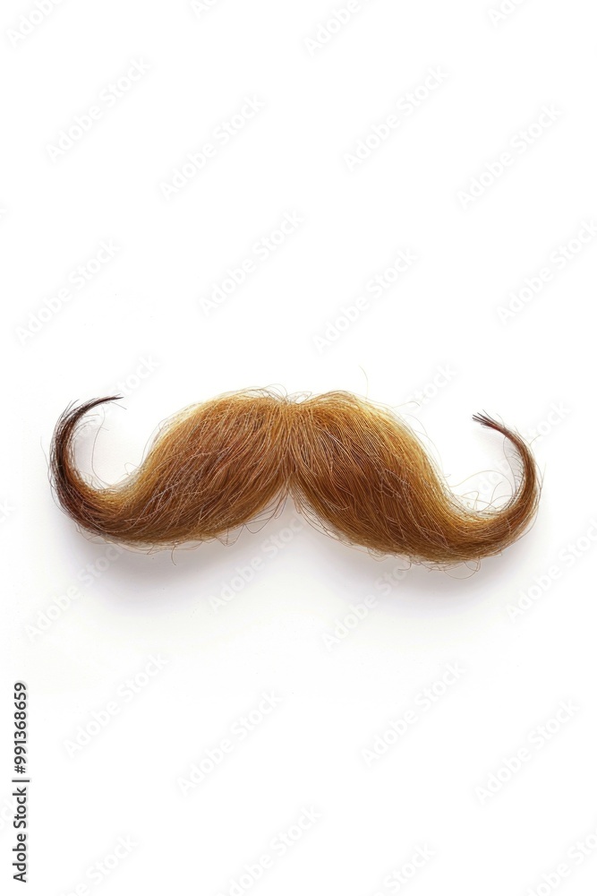Theatrical quality, realistically shaped prop mustache. Theatrical quality, realistically shaped prop mustache.