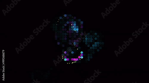 In alle Farben wechseln.