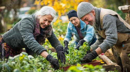 Cultivating Unity: Diverse Multi-Generational Community Garden Project Encourages Teamwork in Nature's Embrace