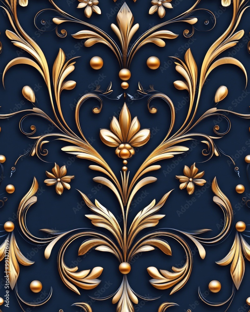 Elegant ornamental backdrop Elegant ornamental backdrop
